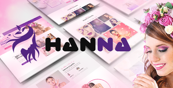 Hanna - WordPress Güzellik Salonu Teması