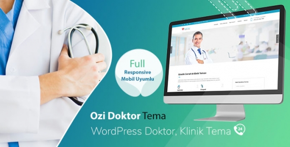 Ozi Doktor - WordPress Doktor, Klinik Teması