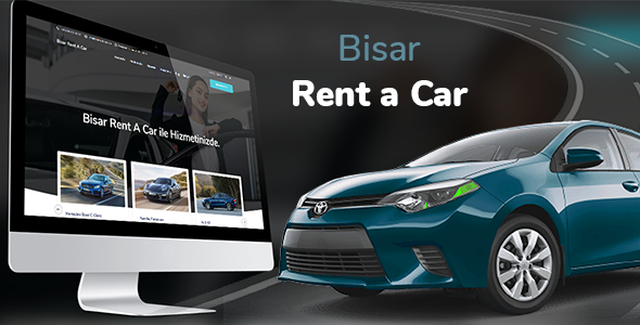 Bisar - WordPress Rent A Car Araç Kiralama Teması