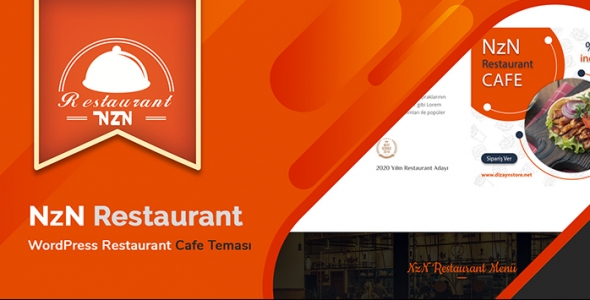 NzN Restaurant - WordPress Restauran Cafe Teması