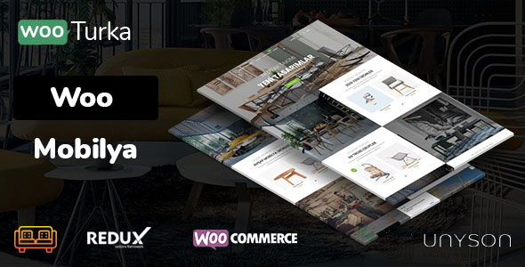 Woo Mobilya - WordPress Mobilya Satış Teması