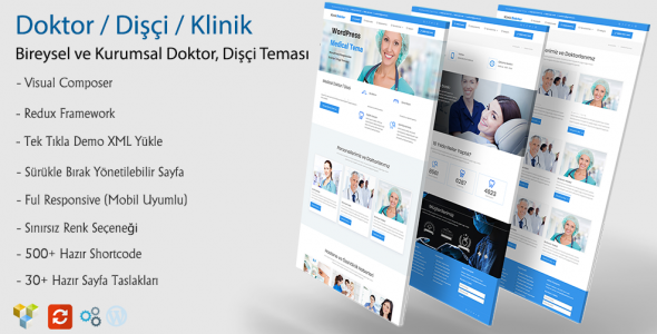 Cod3 Doktor -  WordPress Doktor Klinik Teması