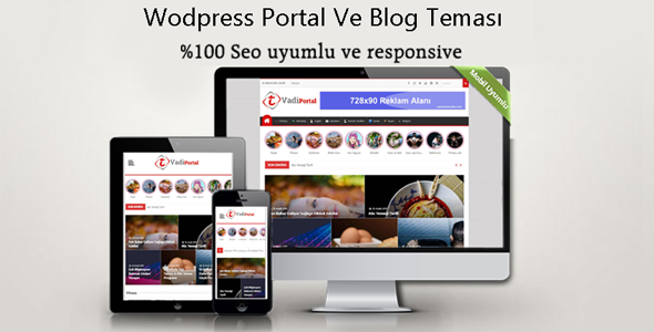 VadiPortal - WordPress Portal Teması