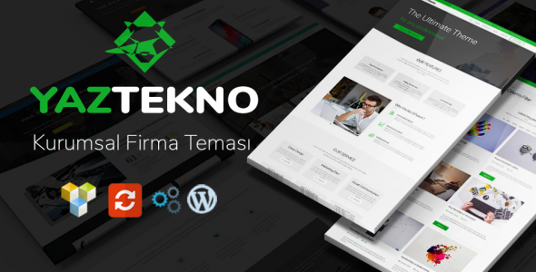 YazTek03 WordPress Kurumsal Firma Teması