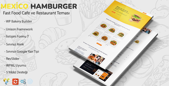 Mexico - WordPress Hamburger Teması
