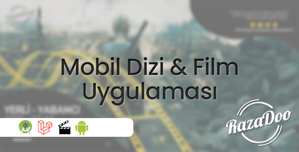 RazaDoo - Gelişmiş Mobil Dizi ve Film Uygulaması