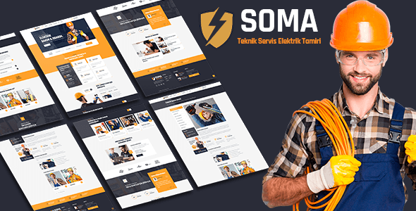 Soma - WordPress Elektrik Teknik Servis Teması