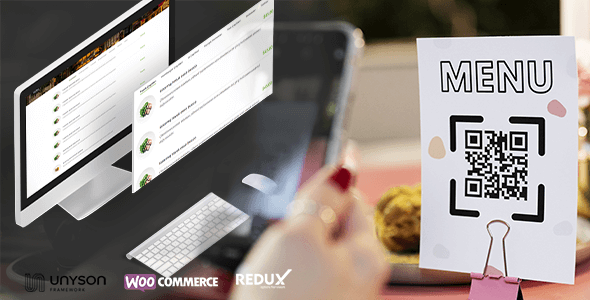 QR Menü - Restaurant & Cafe QR menü Teması