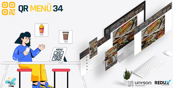 QR Menü 34 - WordPress QR Menü Teması