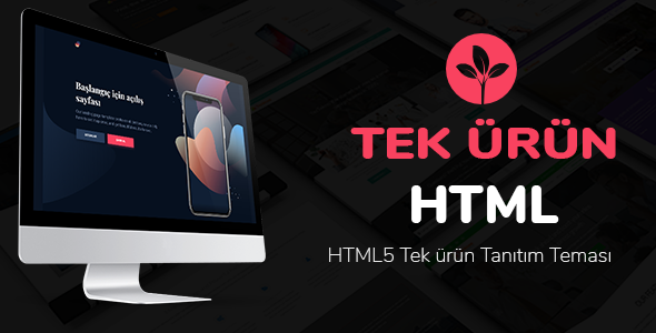 Marmaris - HTML5 Tek Ürün Teması