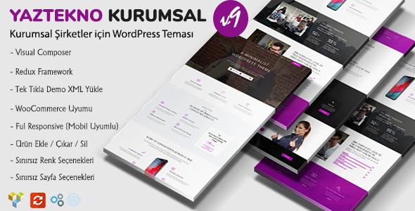 YazTek09 - WordPress Ajans, Firma, Şirket Teması