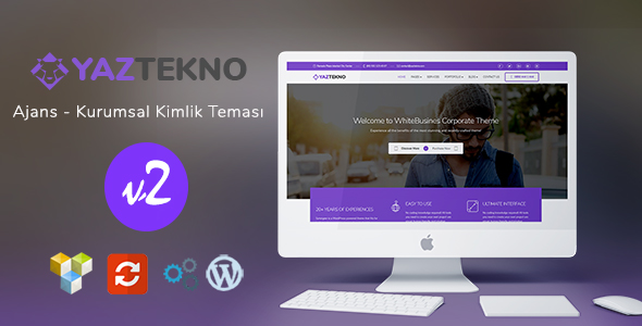 Kurumsal Kimlik - WordPress  Responsive Tema