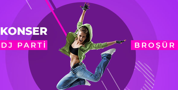 El Broşürü - Dj | Parti | Konser Broşür Tasarımı