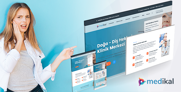 Doğa - WordPress Dişçi | Klinik | Doktor Teması