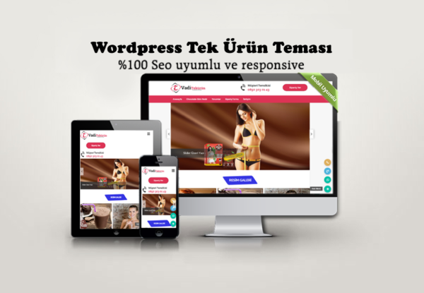 VadiTekürün - WordPress Tek Ürün Teması