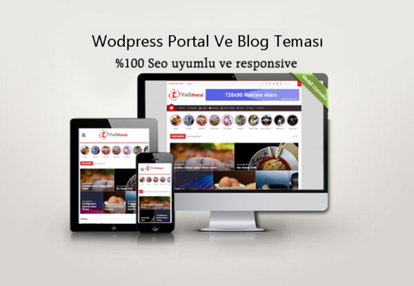 VadiPortal - WordPress Portal Teması