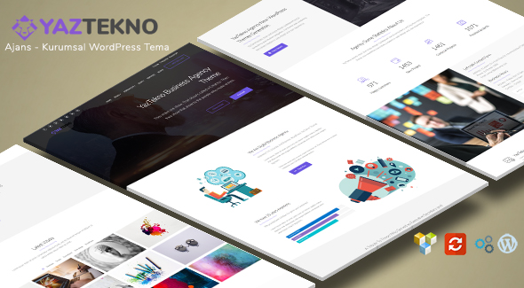 Creative Ajans - WordPress Mobil Uyumlu Tema
